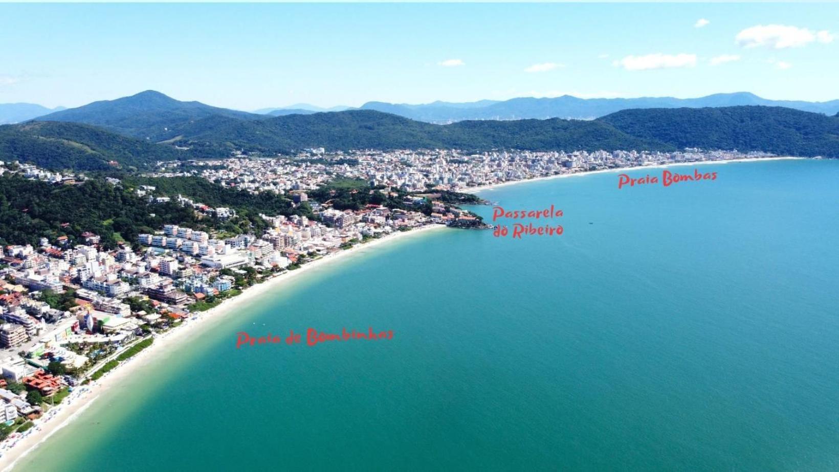 1080 - Apartamento Com Vista Para O Mar Em Bombinhas Luaran gambar