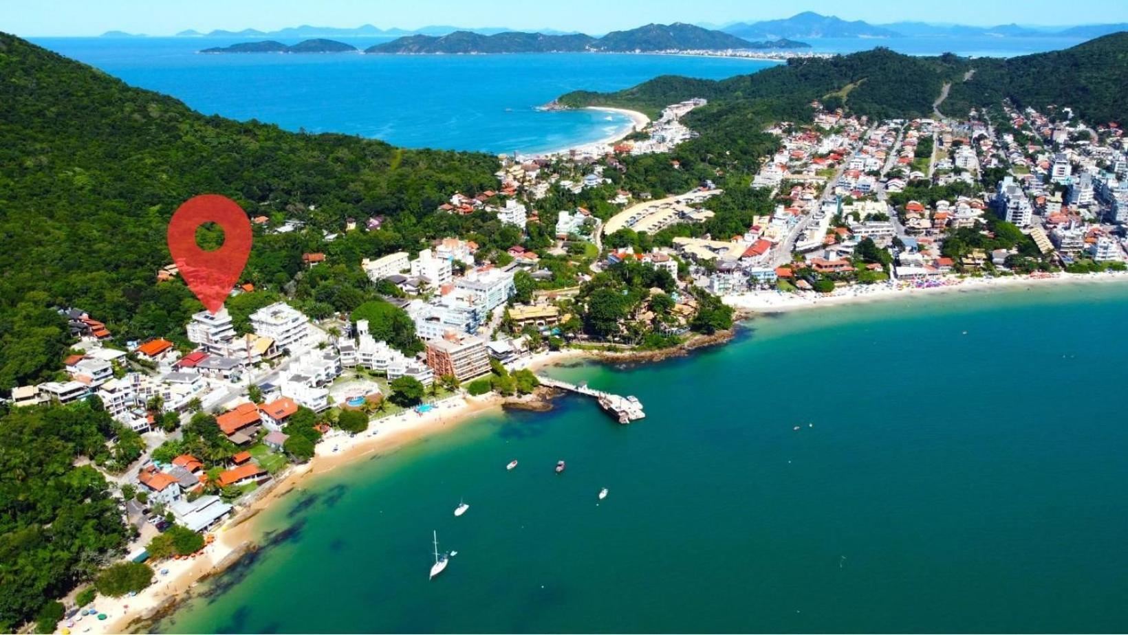 1080 - Apartamento Com Vista Para O Mar Em Bombinhas Luaran gambar